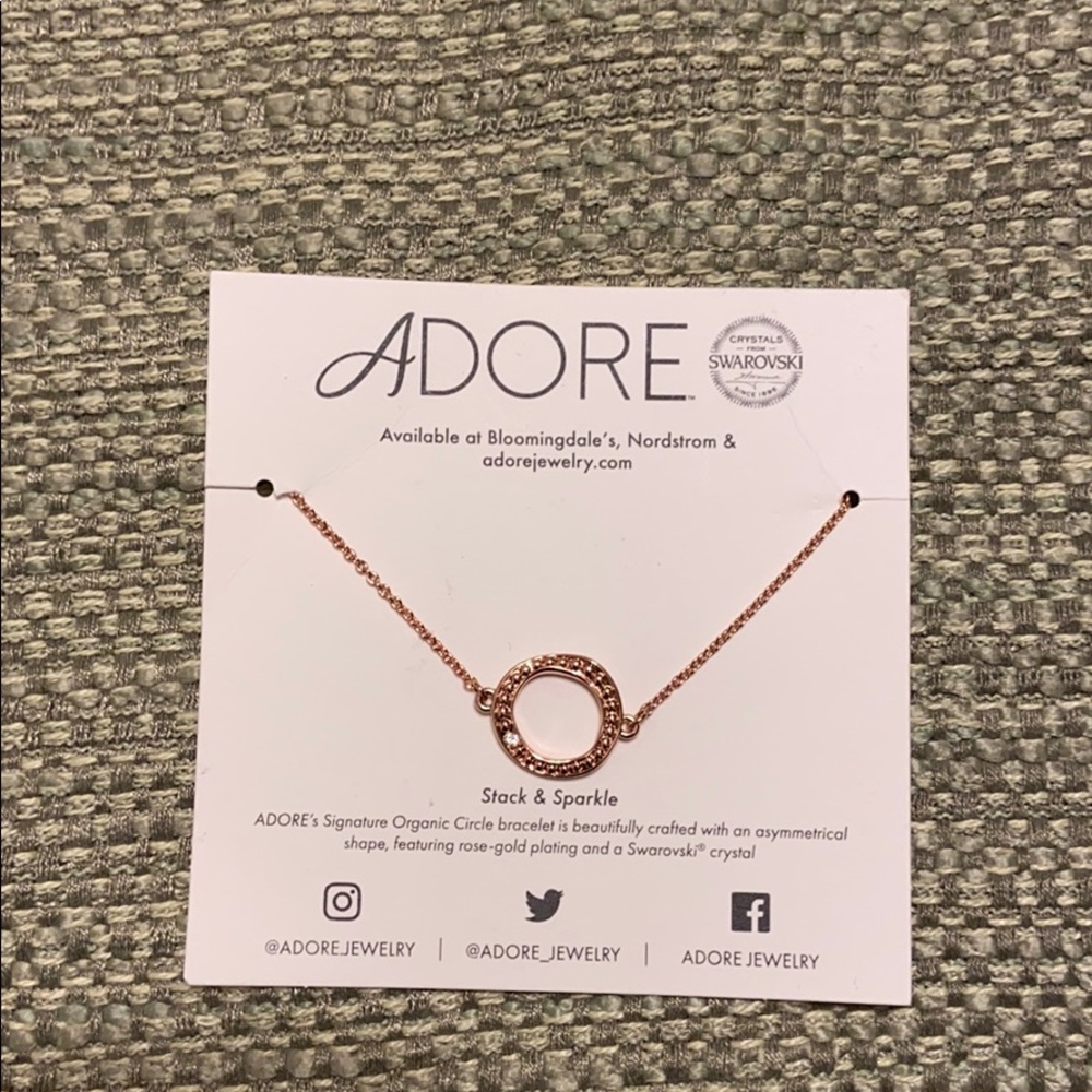 Adore Bracelet rose gold plated